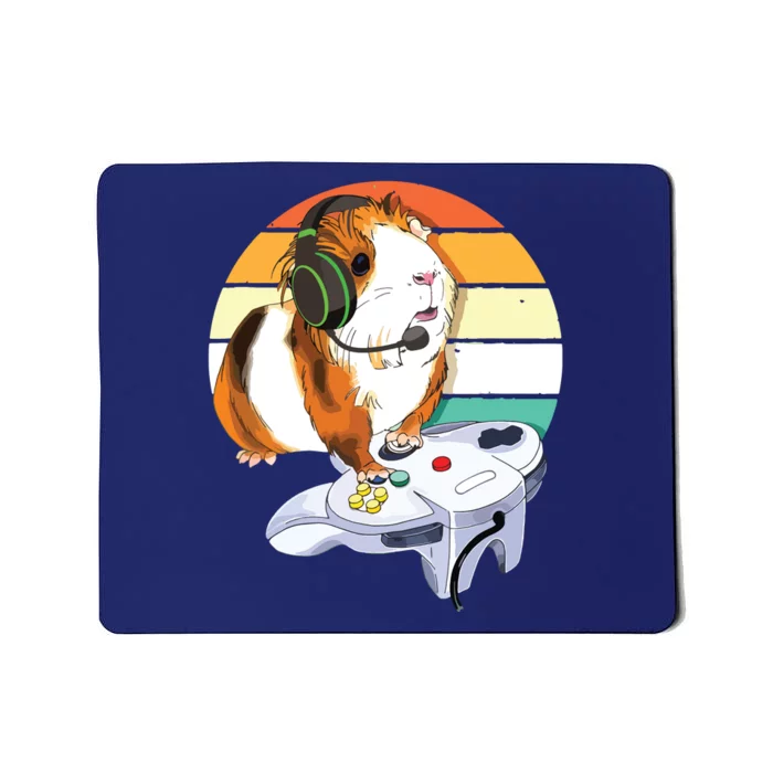 Guinea Pig Video Game Wildlife Animal Gift Guinea Pig Gamers Mousepad