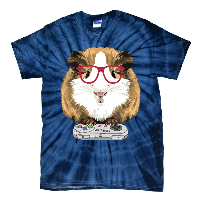 Guinea Pig Video Game Wildlife Animal Guinea Pig Gamers Tie-Dye T-Shirt