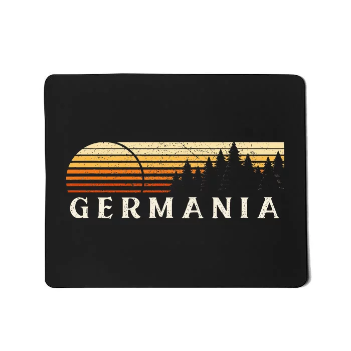 Germania Pa Vintage Evergreen Sunset Eighties Mousepad