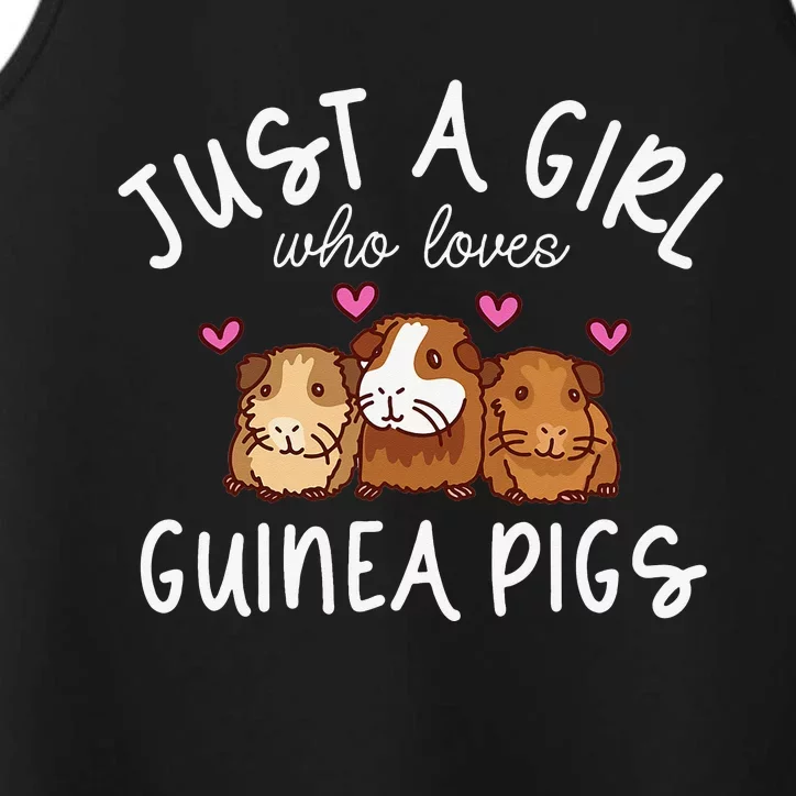 Guinea Pig Who Loves Guinea Pigs Cute Guinea Pig Performance Tank