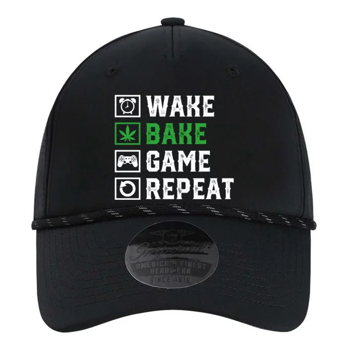 Game Player Wake Bake Game Repeat Gift Performance The Dyno Cap