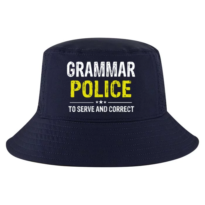 Grammar Police Wo And Funny Costume Idea Cool Comfort Performance Bucket Hat