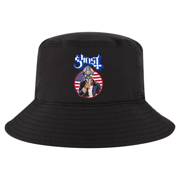 Ghost Papa Wants You Usa Cool Comfort Performance Bucket Hat