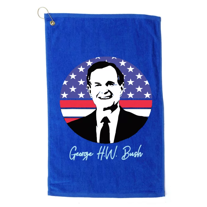 George President W. Bush Republican Proud USA Platinum Collection Golf Towel