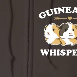 Guinea Pig Whisperer Full Zip Hoodie