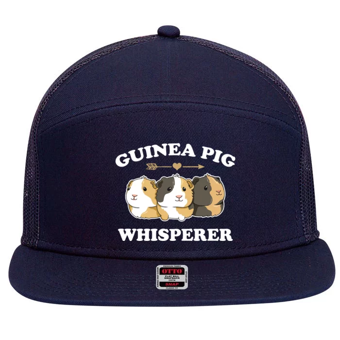 Guinea Pig Whisperer 7 Panel Mesh Trucker Snapback Hat