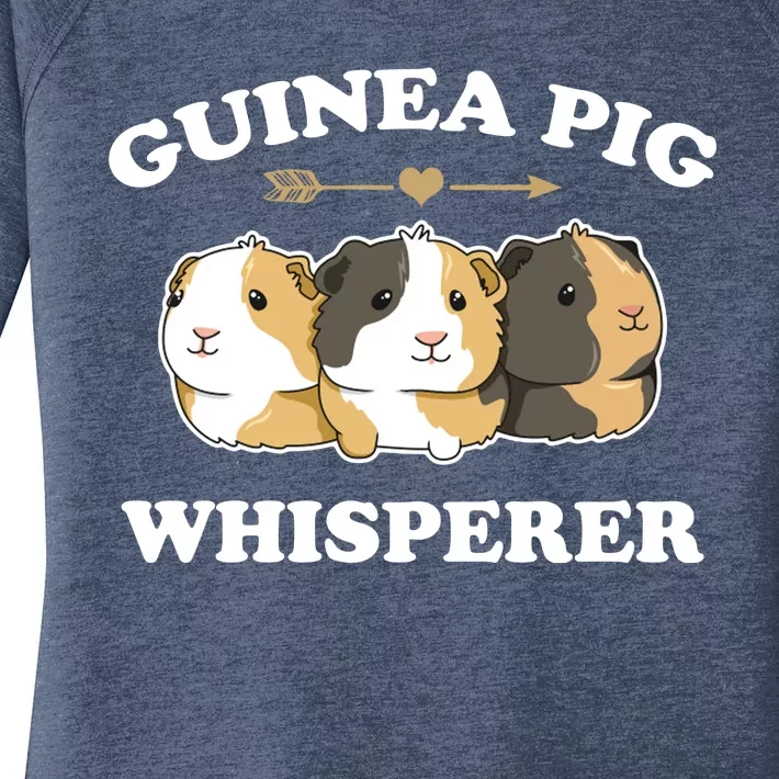 Guinea Pig Whisperer Women's Perfect Tri Tunic Long Sleeve Shirt