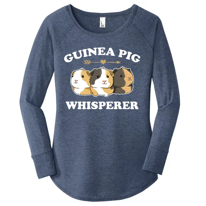 Guinea Pig Whisperer Women's Perfect Tri Tunic Long Sleeve Shirt