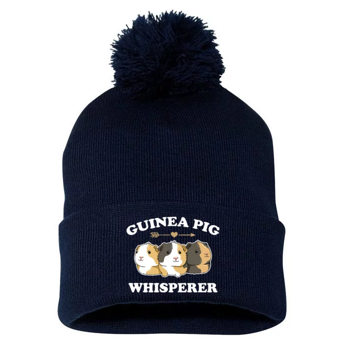 Guinea Pig Whisperer Pom Pom 12in Knit Beanie