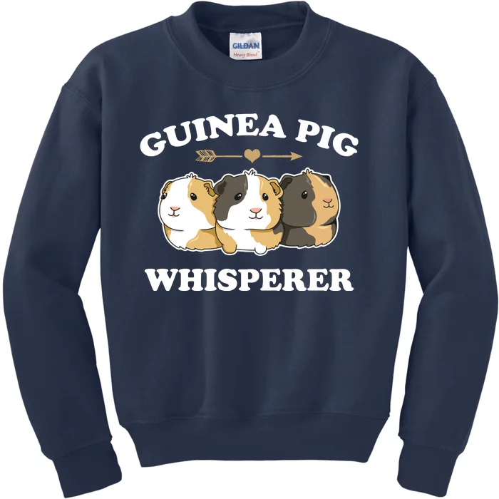 Guinea Pig Whisperer Kids Sweatshirt