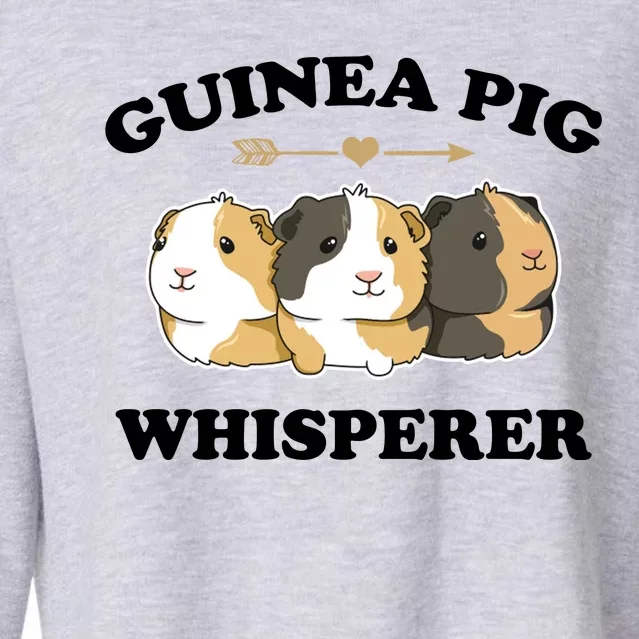 Guinea Pig Whisperer Cropped Pullover Crew