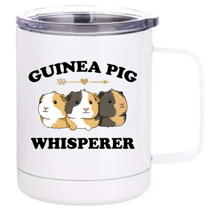 Guinea Pig Whisperer Front & Back 12oz Stainless Steel Tumbler Cup