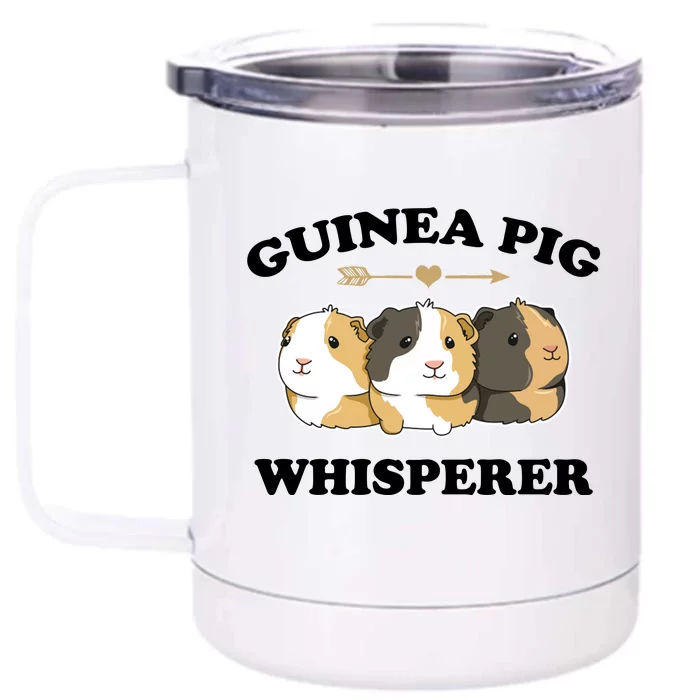 Guinea Pig Whisperer Front & Back 12oz Stainless Steel Tumbler Cup