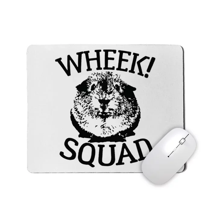 Guinea Pigs Wheek Squad Cute Funny Guinea Pig Shirts Mousepad