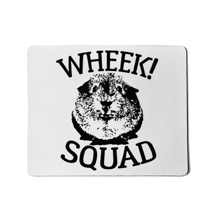 Guinea Pigs Wheek Squad Cute Funny Guinea Pig Shirts Mousepad