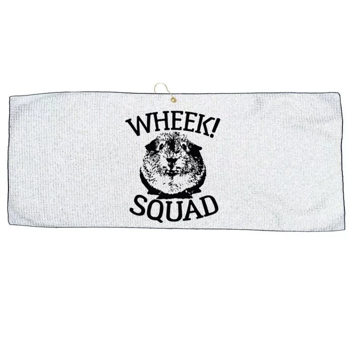 Guinea Pigs Wheek Squad Cute Funny Guinea Pig Shirts Large Microfiber Waffle Golf Towel