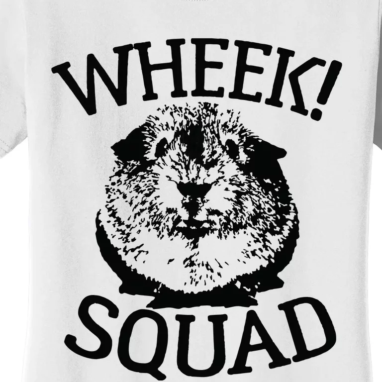 Guinea Pigs Wheek Squad Cute Funny Guinea Pig Shirts Women's T-Shirt