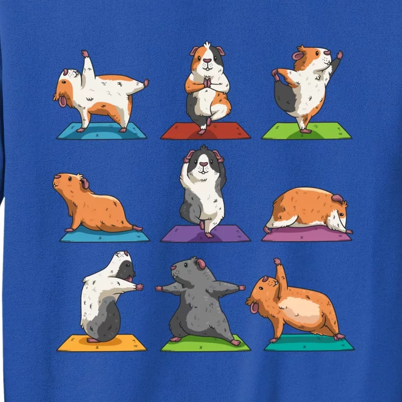 Guinea Pig Yoga Position Workout Gift Tall Sweatshirt