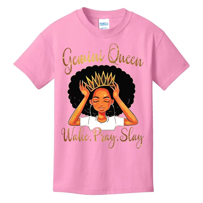 Gemini Queens Are Born In May 21 June Kids T-Shirt