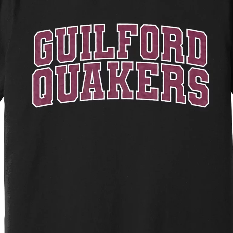 Guilford Quakers College Premium T-Shirt