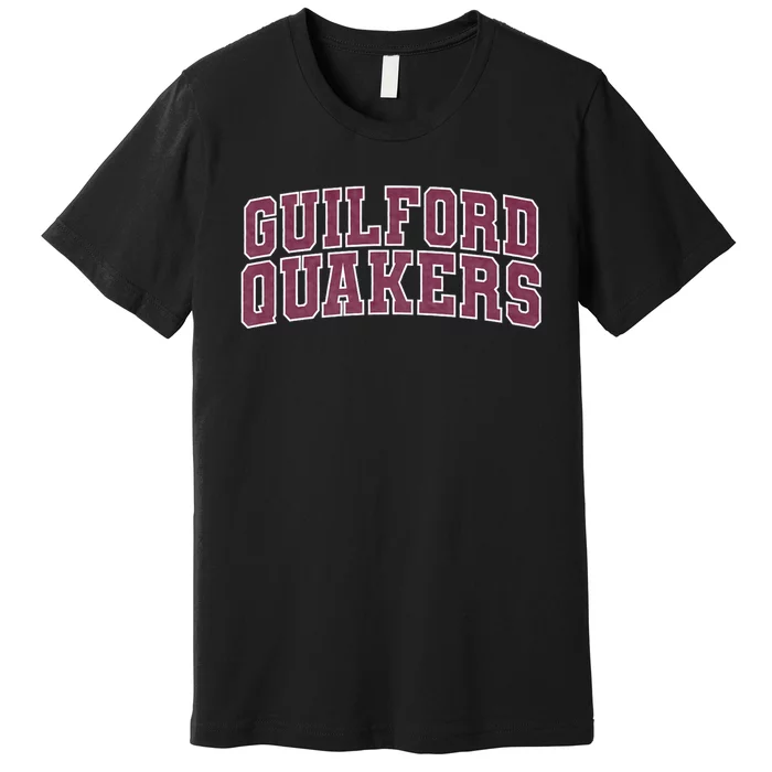 Guilford Quakers College Premium T-Shirt