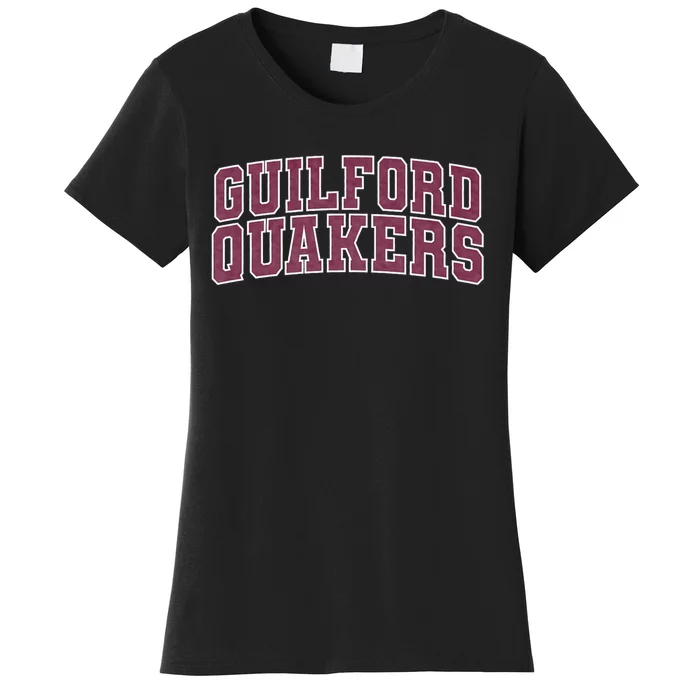 Guilford Quakers College Women's T-Shirt