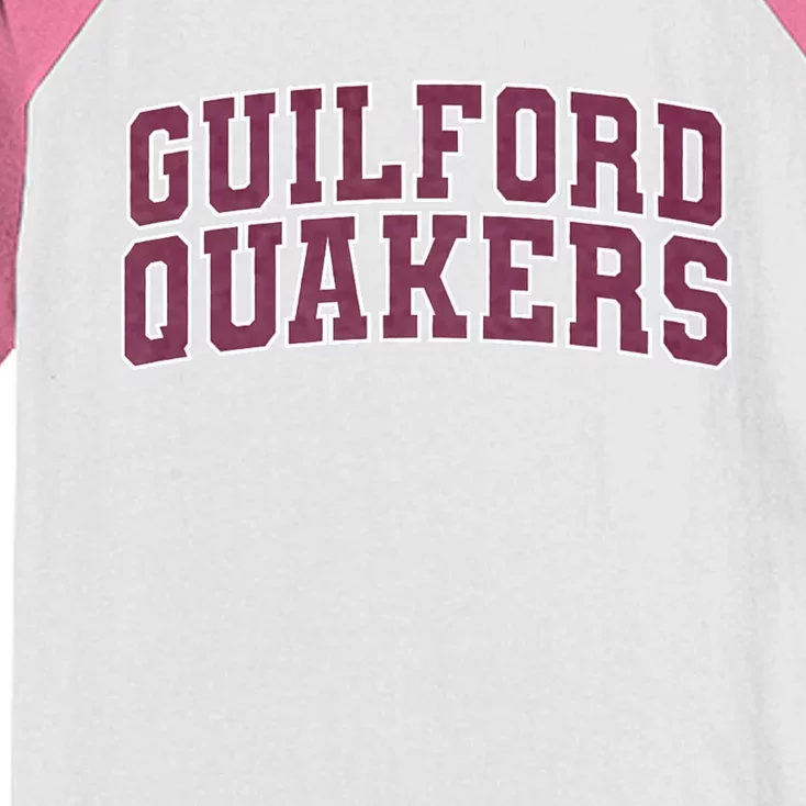 Guilford Quakers College Kids Colorblock Raglan Jersey