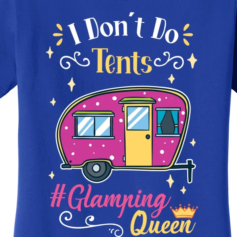 Glamping Queen Camping Grandma Gift Women's T-Shirt