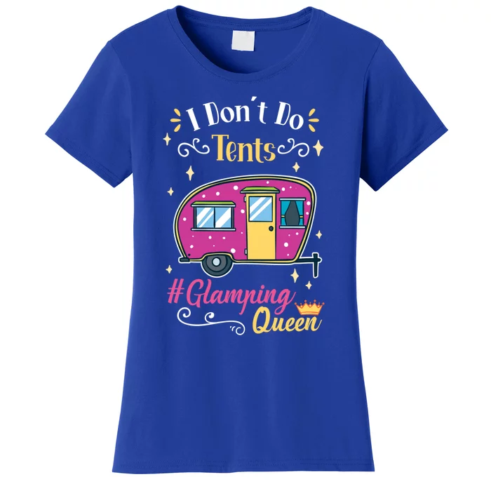 Glamping Queen Camping Grandma Gift Women's T-Shirt