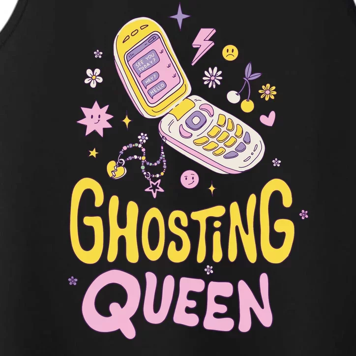 Ghosting Queen Cellphone Performance Tank