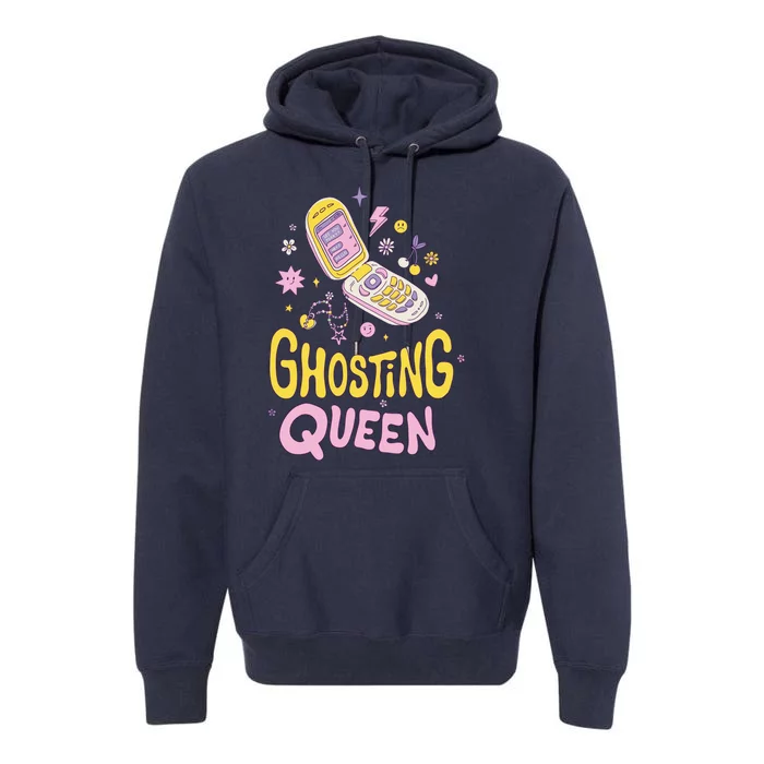 Ghosting Queen Cellphone Premium Hoodie