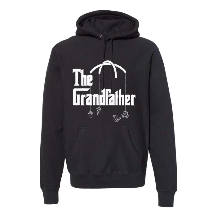 Grandfather Quote Design for Grandfathers Premium Hoodie