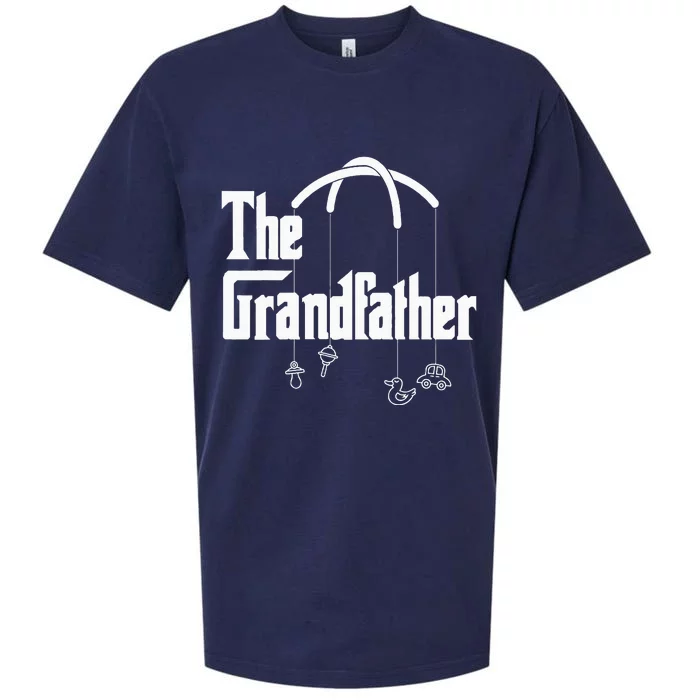 Grandfather Quote Funny Design For Grandpas Sueded Cloud Jersey T-Shirt