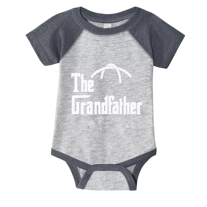 Grandfather Quote Funny Design For Grandpas Infant Baby Jersey Bodysuit