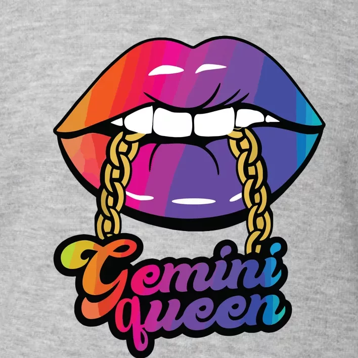 Gemini Queen Funny Toddler Sweatshirt