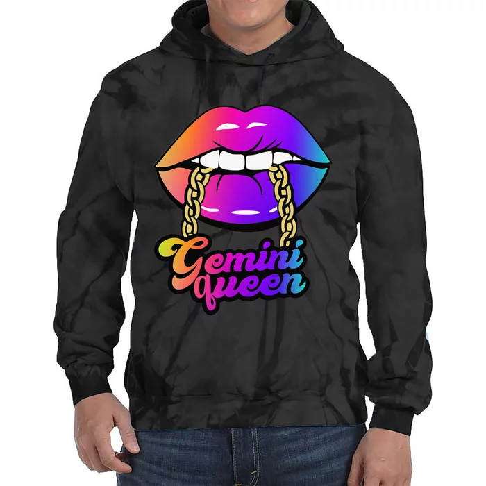 Gemini Queen Tie Dye Hoodie