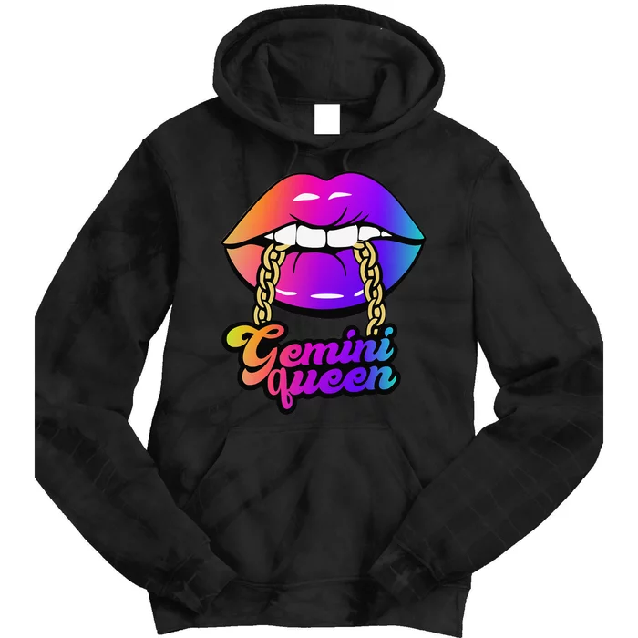 Gemini Queen Tie Dye Hoodie