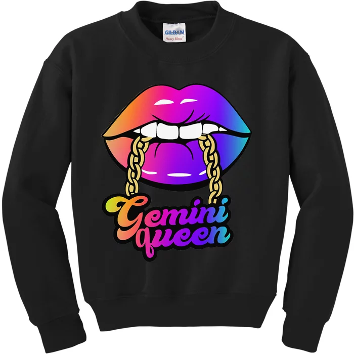 Gemini Queen Kids Sweatshirt