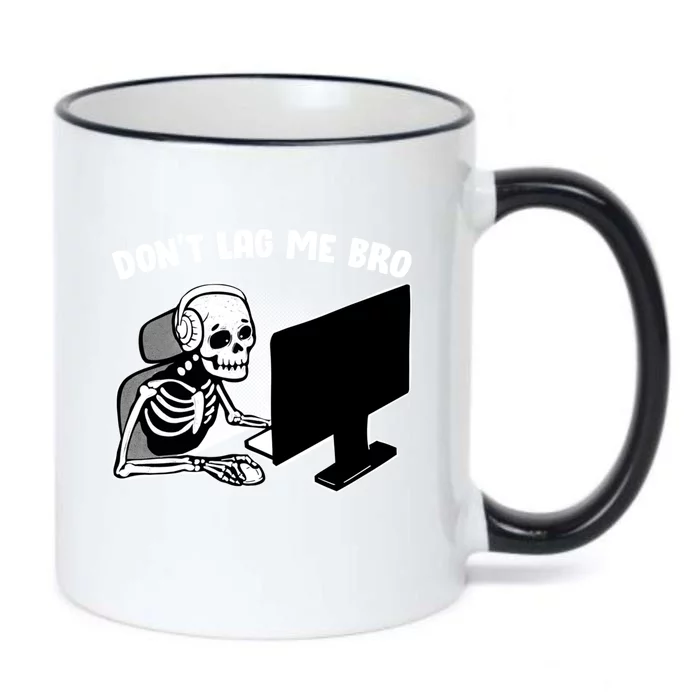 Gaming Quote Halloween Skeleton Gamers Respawn Gift Black Color Changing Mug