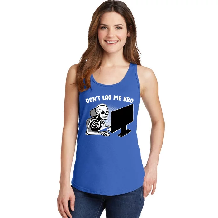 Gaming Quote Halloween Skeleton Gamers Respawn Gift Ladies Essential Tank