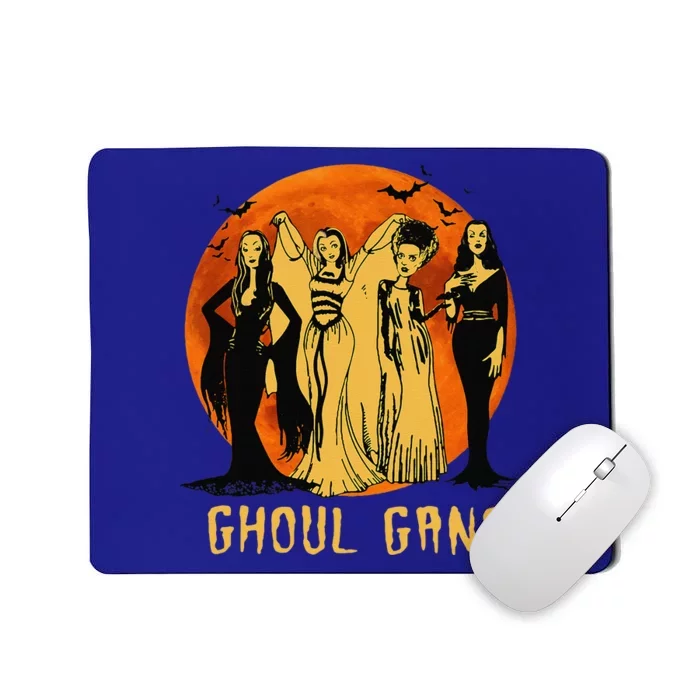 Goth Queens Halloween Ghoul Gang Horror Bride Frankenstein Mousepad