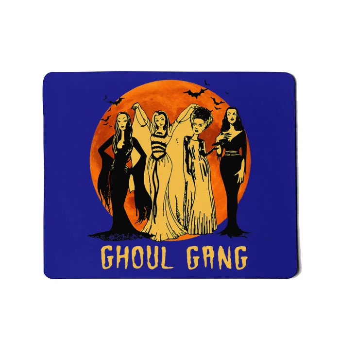 Goth Queens Halloween Ghoul Gang Horror Bride Frankenstein Mousepad