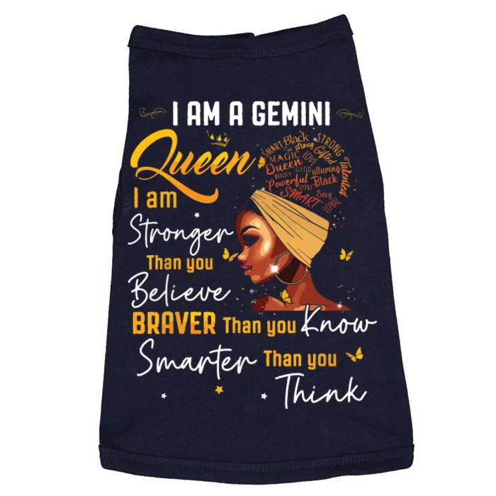 Gemini Queen Sweet As Candy Birthday Gift For Women Doggie Tank