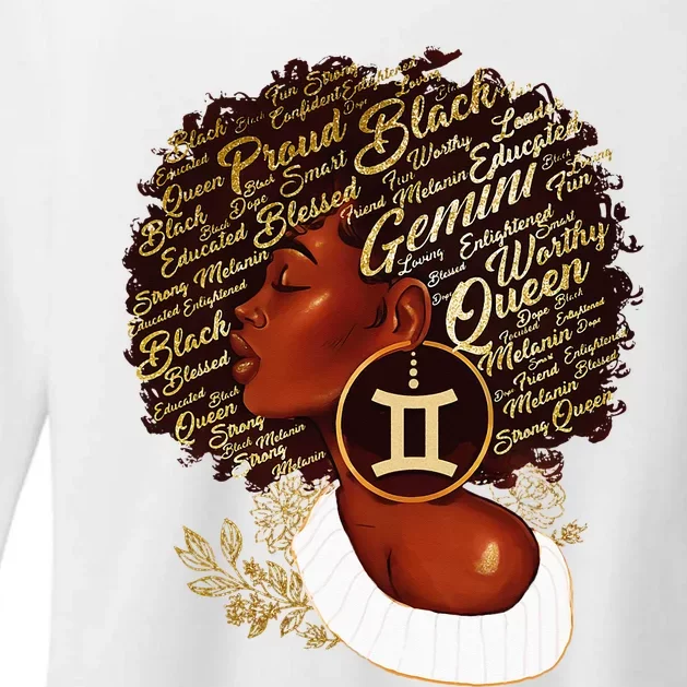 Gemini Queen Sweet As Candy Birthday Gift For Black wonen Womens CVC Long Sleeve Shirt