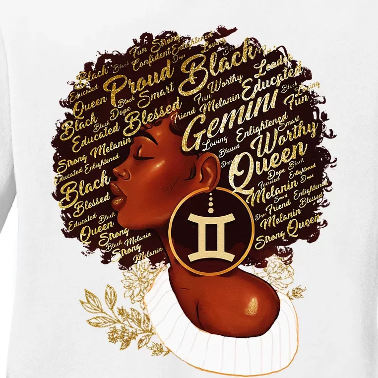 Gemini Queen Sweet As Candy Birthday Gift For Black wonen Ladies Long Sleeve Shirt