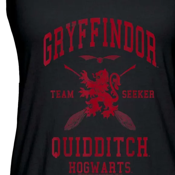 Gryffindor Quidditch Team Seeker Ladies Essential Flowy Tank