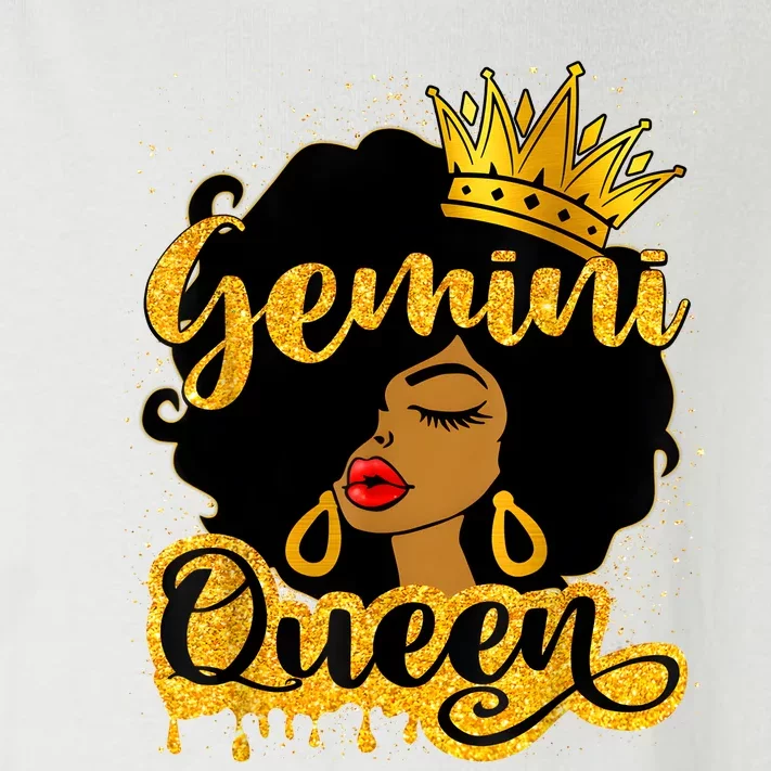 Gemini Queen Zodiac Sign Birthday Girl Afro Black Woman Toddler Long Sleeve Shirt