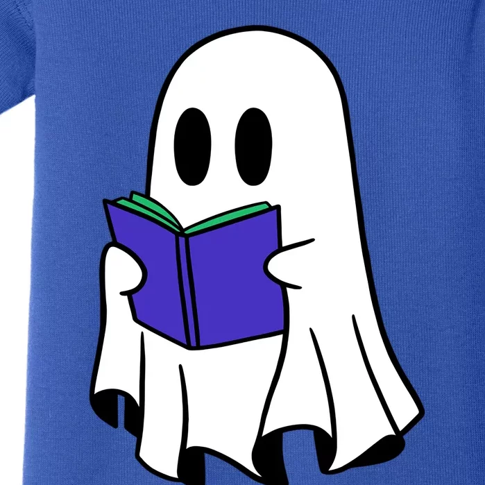 Ghost Reading A Book (Halloween) Cool Gift Baby Bodysuit