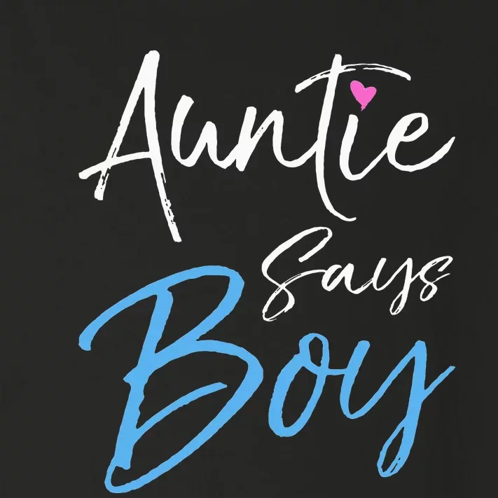 Gender reveal announcement Gifts Auntie Says Toddler Long Sleeve Shirt