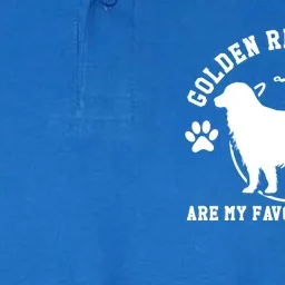 Golden Retriever Are My Favorite People Dogs Pet Gift Softstyle Adult Sport Polo